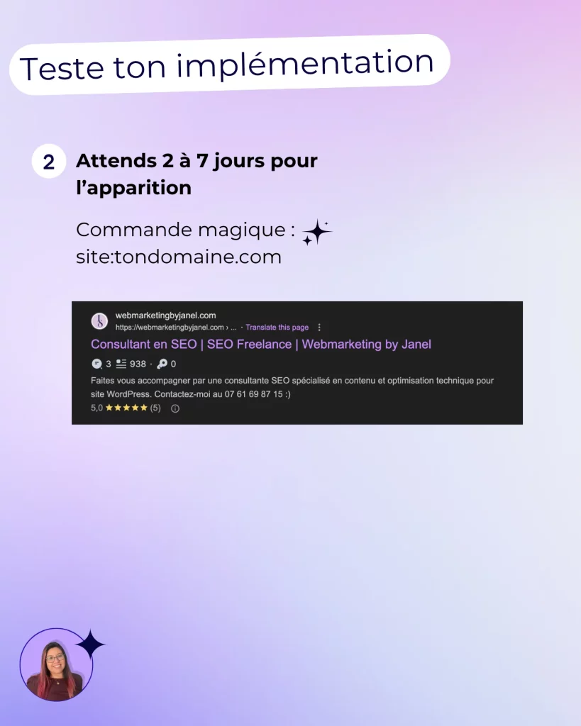 afficher les avis google