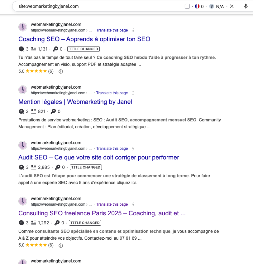 example google reviews