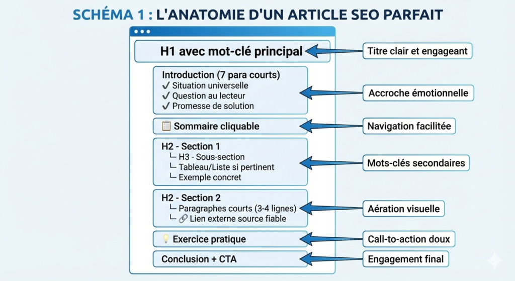 exemple d'anatomie seo article blog post